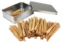 Merkloos Aanmaakhout kienspaan - Harsrijk vuurstarter - Waterdicht in herbruikbare box - Voor houtkachel en barbecue