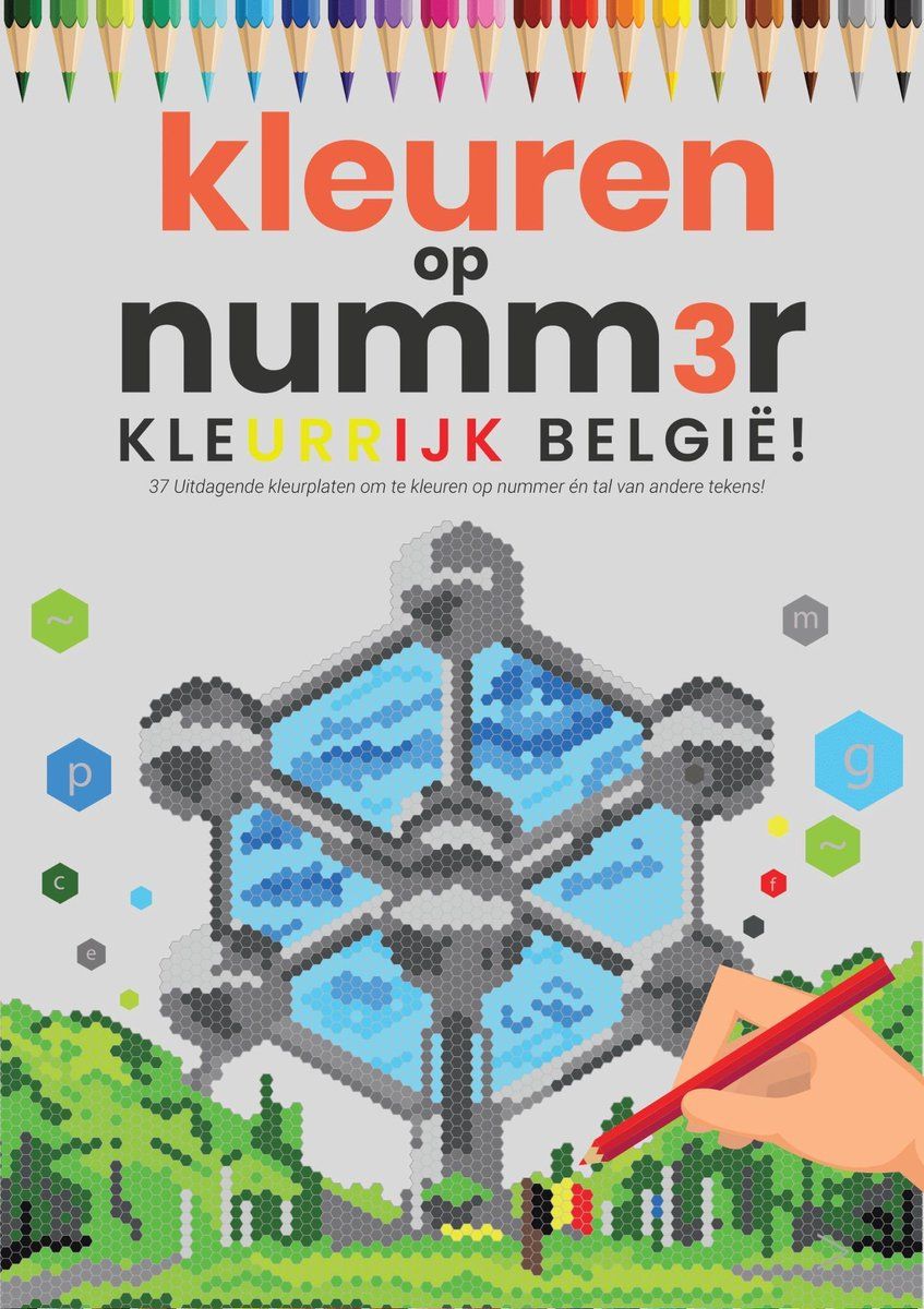 Diamond Hobbies Kleuren op Nummer voor Volwassenen | Kleurrijk België! | 9789083151212
