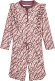Playshoes Kinderzwempak met UV-bescherming, bloemetjesmotief, korte mouwen, Maat 74/80, Violett