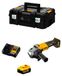DeWALT Meuleuse d'angle DCG407P1T (1 x 5,0 Ah Batterie + chargeur DCB1104 + boîte de rangement TSTAK II)