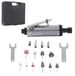 maXpeedingrods Druckluft Luchtslijpmachine, compact, 1/4 inch, stangschuurmachine, 25.000 omwentelingen per minuut, complete set