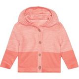 LUPILU Gilet bébé, en pur coton biologique. (Corail, 50/56)