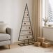 vidaXL Metalen kerstboom KUOPIO 150 cm Metaal Zwart