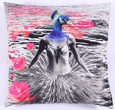 La Finesse cc368 Decoratieve Vierkante Kussenhoes voor Woonkamer, Bank en Slaapkamer, 50 cm x 50 cm