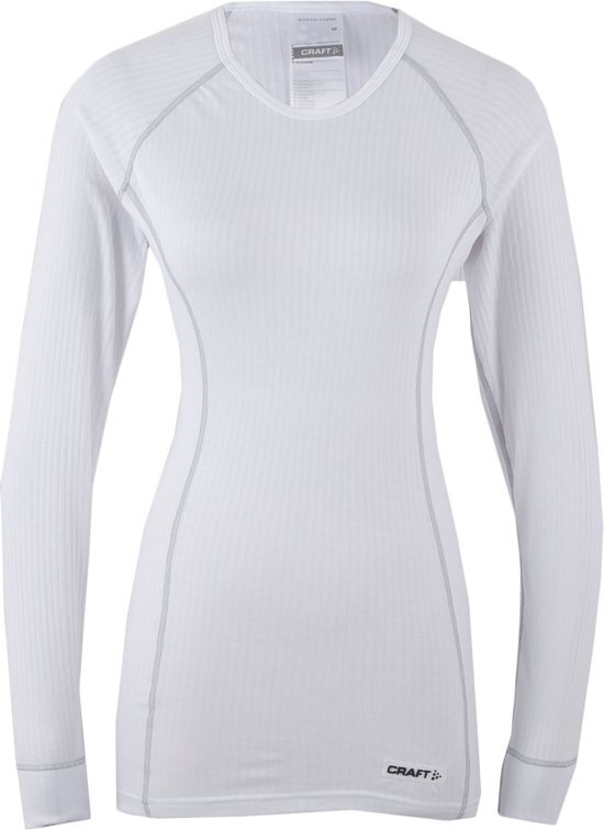 Craft Crewneck Thermoshirt Longsleeve Active - Sportshirt - Dames - XL - Wit