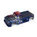 Gelakte Arrma Gelakte carrosserie, blauw/rood: INFRACTION 6S BLX