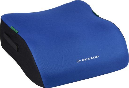 Dunlop Stoelverhoger/autozitje voor kinderen - blauw - 15 x 31 x 39 cm - kunststof