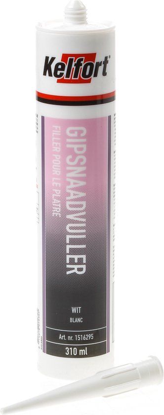 Kelfort Gipsnaadvuller 310ml - Wit - Voegkit