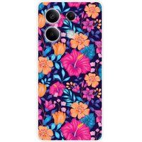 Xiaomi Redmi Note 13 5G Siliconen hoesje Exotic Flowers