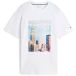 Tommy Hilfiger T-shirt à Manches Courtes New York Landscape