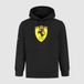PUMA Ferrari Logo Hoody Zwart XXL