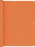 vidaXL Balkonscherm 120x600 cm Oxford stof Oranje