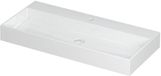 Wastafel INK United Wastafel Porselein met 1 Kraangat - 1000x450x110 mm - Glans Wit