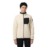 Scott Defined Heritage Pile, veste polaire, femme, blanc cassé/noir