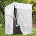 Happy People Strandstoel Beschermhoes - Wit - 130 cm