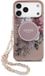Guess Back Cover hoesje - iPhone 17 Pro Max - Rose - Inclusief Ring en Kralenpolskoord