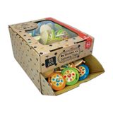 Dsp Mini houten tol. Indie. 6+