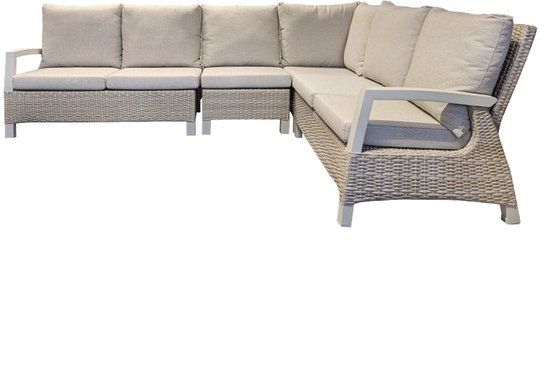 Trestino Cascaval Hoek Loungebank - Latte