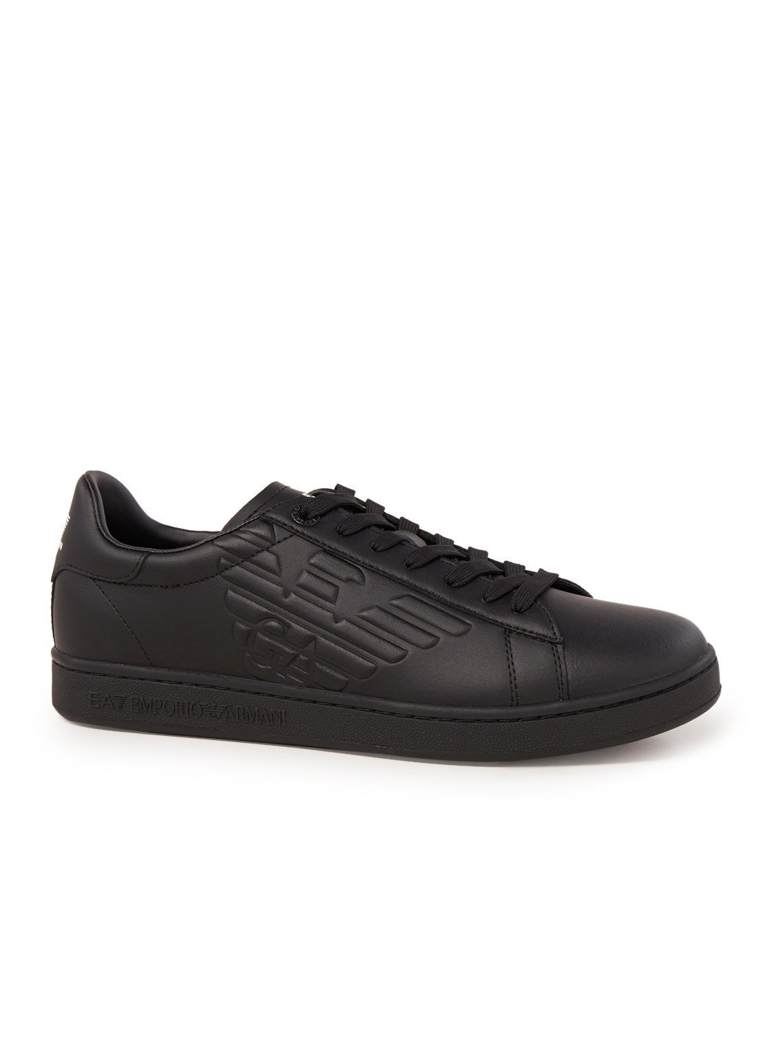 Emporio Armani Action sneaker van leer met logo