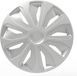 Autostyle Wieldoppen 14 inch Platin Zilver