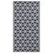 ARAKIL Tapis d'extérieur 160x230 cm PP noir