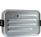 SIGG Metal Food Box Plus Small - Aluminium - Rectangular - Black/Grey