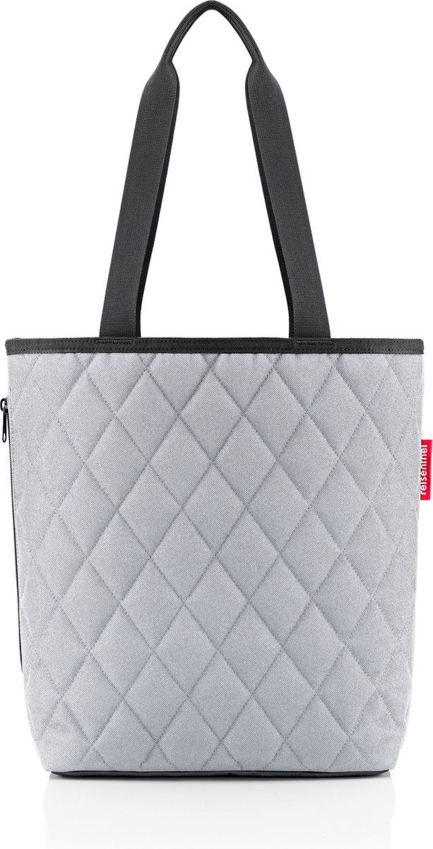 reisenthel Classic Shopper M Schoudertas - Rhombus Licht Grijs - 8L