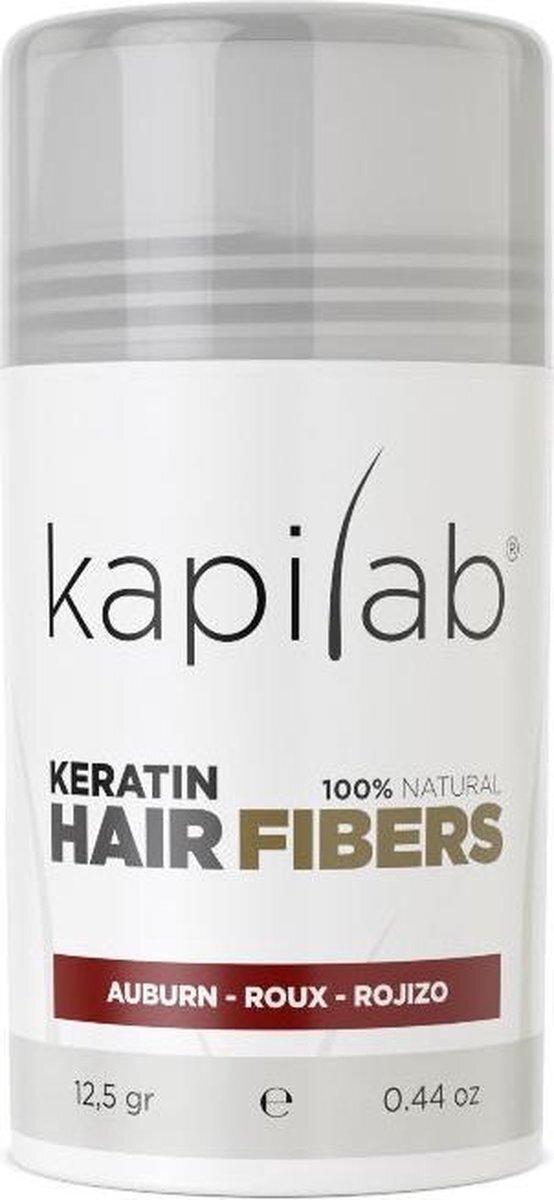 Kapilab Haarpoeder voor dikker haar - 12.5 gram - Kastanjebruin