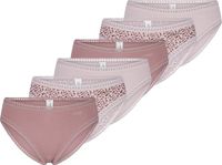 sloggi Dames slip / onderbroek 6 pack GO Crush roze