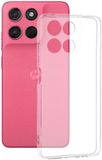 Techsuit Clear Silicone Back Cover - Transparant