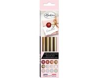 Aladine Zegelwas Set - 4 Stuks Antiek Goud