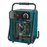 Emerio Power Ventilatorkachel - 50 m² - Bouwkachel - Werkplaatskachel - Regelbare thermostaat - Temperatuur instellingen - IP24 - 5000W - 400V - Oververhittingsbeveiliging - FH-105537.4 Blauw
