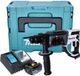 Makita DHR 202 RF1JW Perceuse-marteau sans fil 18 V 20 mm 2,0 J blanc + 1x batterie 3,0 Ah + chargeur + Makpac