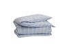 Mille Notti Housse de couette Camicia Bleu clair, 150x210 cm