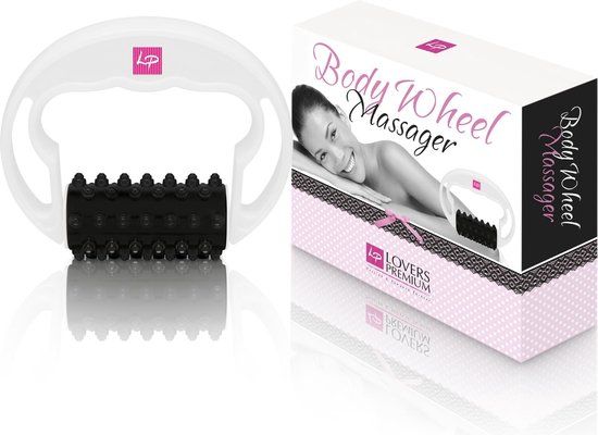 Lovers Premium Body Wheel Massager Vibrator - Wit