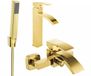 Mexen Libra R77 badkuipkraan set, goud