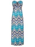 Chic by Lirette Strapless jurk Myzithres Blauw S