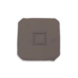 Soleil d'Ocre 8234 Alix stoelkussen, polyester, 40 x 40 cm, mokka
