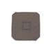 Soleil d'Ocre 8234 Alix stoelkussen, polyester, 40 x 40 cm, mokka