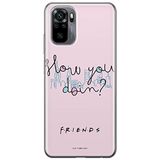 ERT GROUP mobiel telefoonhoesje voor Xiaomi REDMI NOTE 10/ 10S origineel en officieel erkend Friends patroon 008 optimaal aangepast aan de vorm van de mobiele telefoon, hoesje is gemaakt van TPU