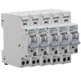 SIEMENS - Set van 5 autostroomonderbrekers P+N 32A