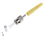RS PRO LWL connector, ST, Single Mode, Simplex, UPC, ø 2 mm, 3 mm, 900 μm, zilver, geel