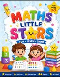 Little Math Stars books: Fun Math Puzzles for Ages 3–5