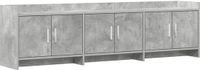 vidaXL TV-kast 168 x 33 x 47 cm Betongrijs Bewerkt hout