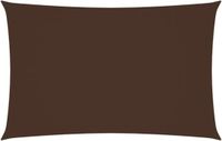 vidaXL Zonnescherm rechthoekig 2x5 m oxford stof bruin