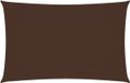 vidaXL Zonnescherm rechthoekig 2x5 m oxford stof bruin