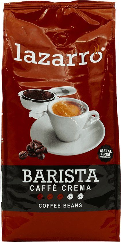 Lazarro Barista Caffè Crema Koffiebonen 1 kg