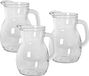Bormioli Rocco carafe petite - 3 pièces - 500 ml - verre