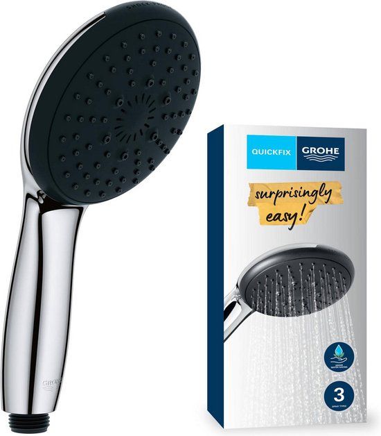 GROHE QuickFix Vitalio Start 110 Handdouche - 3 Straalsoorten - Chroom