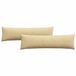 vidaXL - Zitkussens - 2 stuks - Grijs - Groen - 145 x 40 cm - Corduroy stof